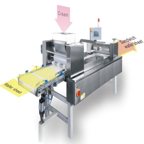 Wafer Cream Spreading Machine